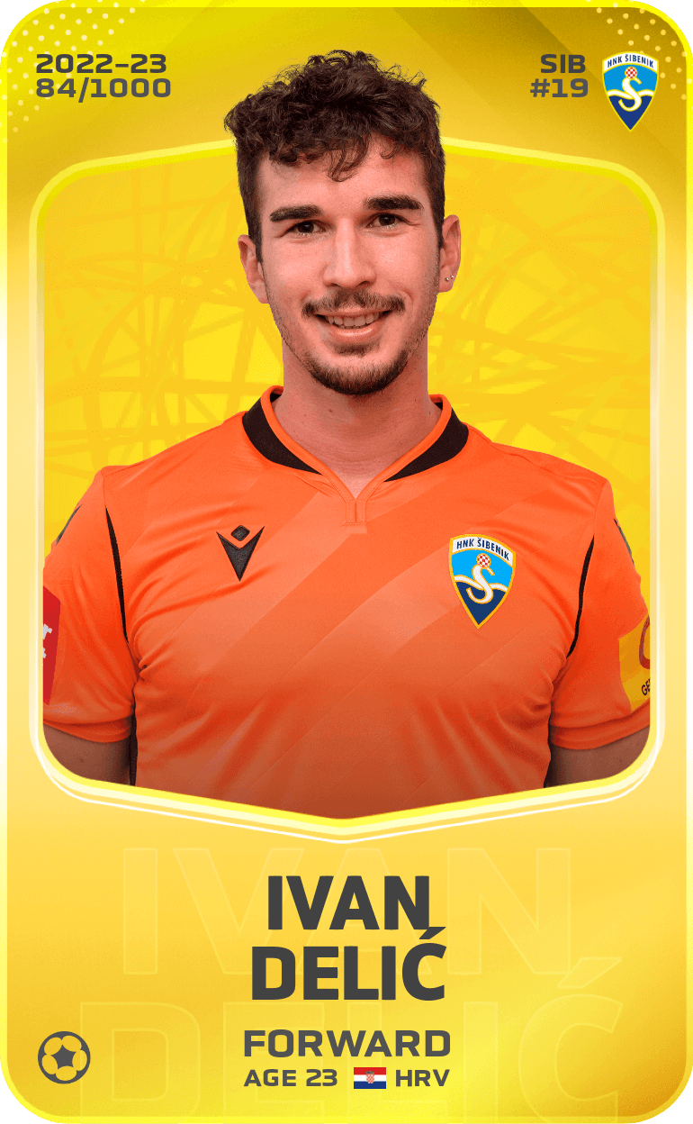 Ivan Delić 2022-23 • Limited 84/1000