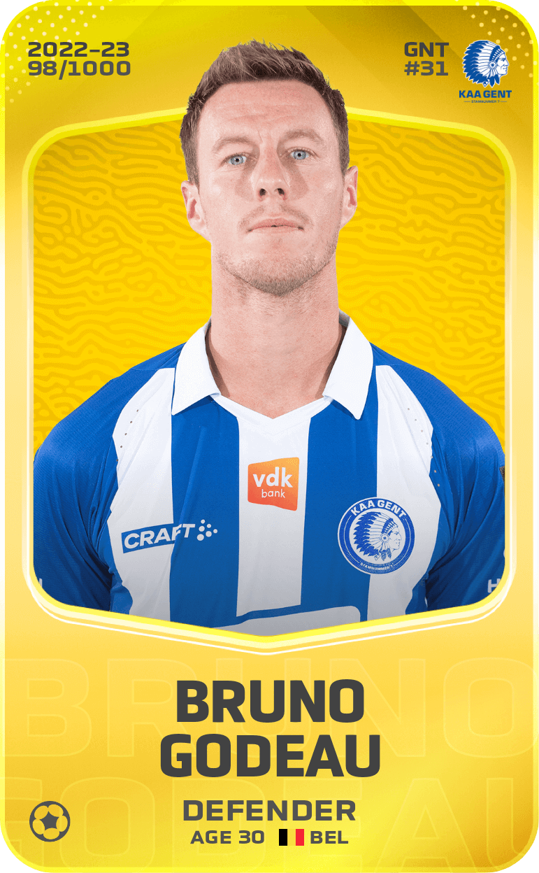 Bruno Godeau 2022-23 • Limited 98/1000