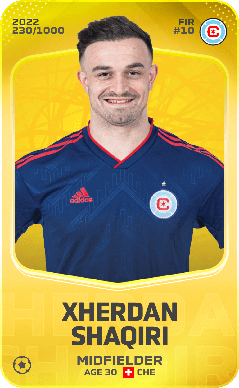 Xherdan Shaqiri 2022-23 • Limited 230/1000