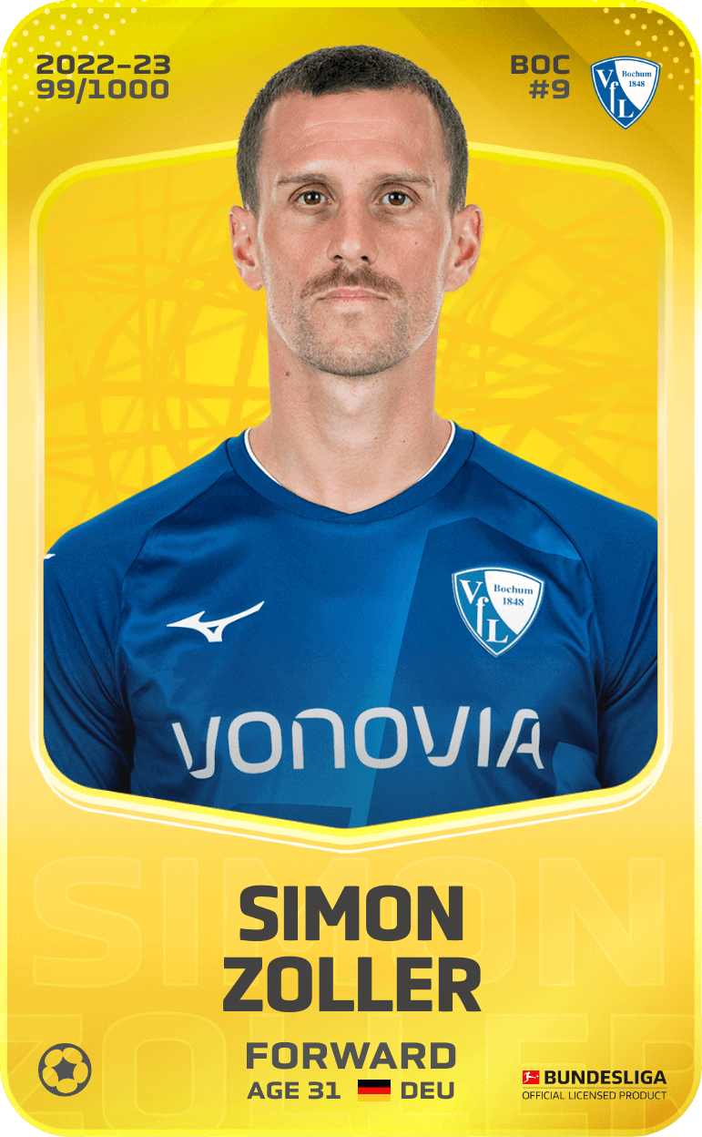 Simon Zoller 2022-23 • Limited 99/1000