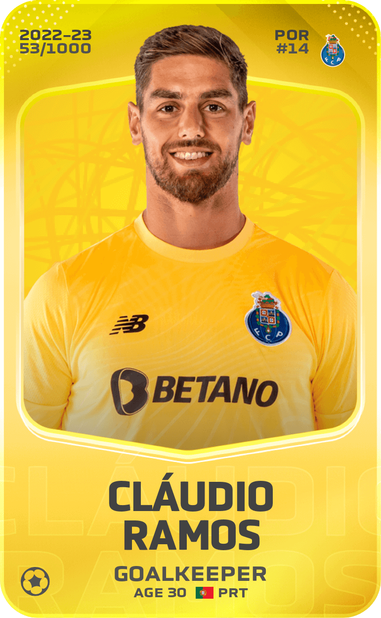 Cláudio Ramos 2022-23 • Limited 53/1000