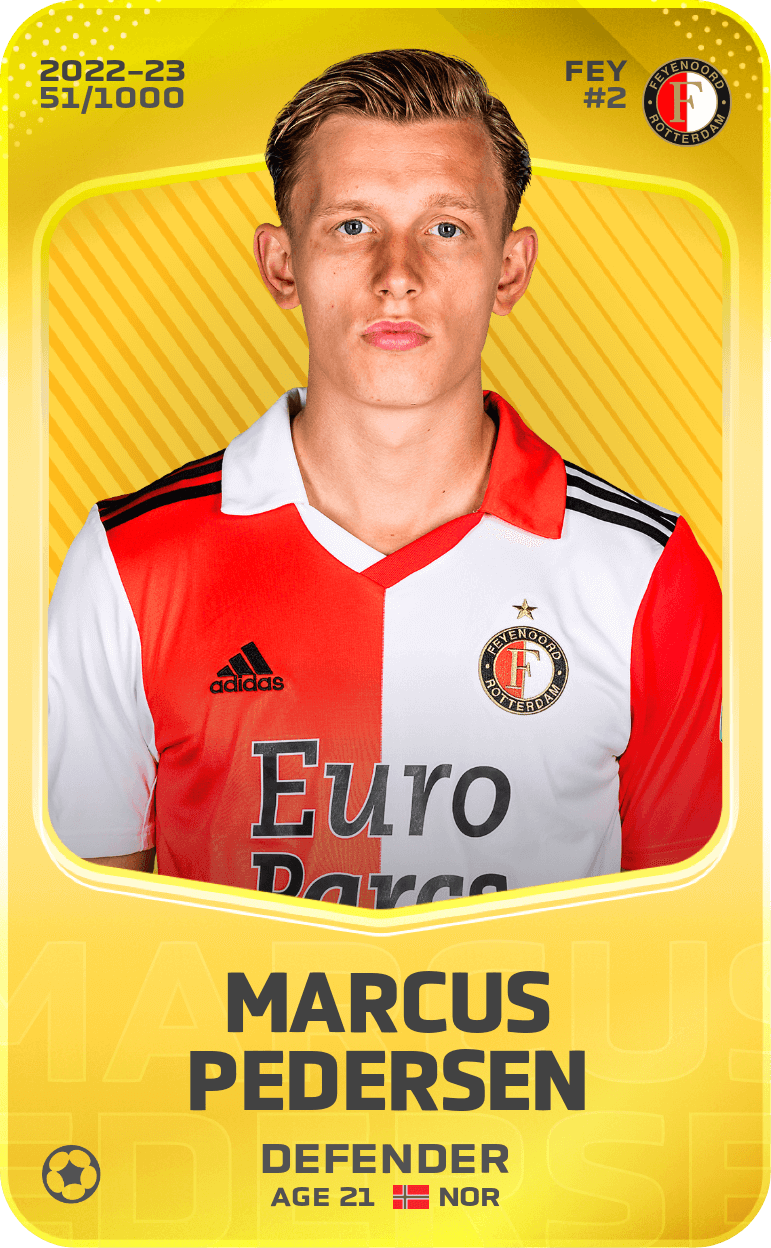 Marcus Pedersen 2022-23 • Limited 51/1000