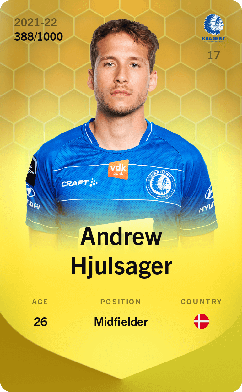 Andrew Hjulsager 2021-22 • Limited 388/1000