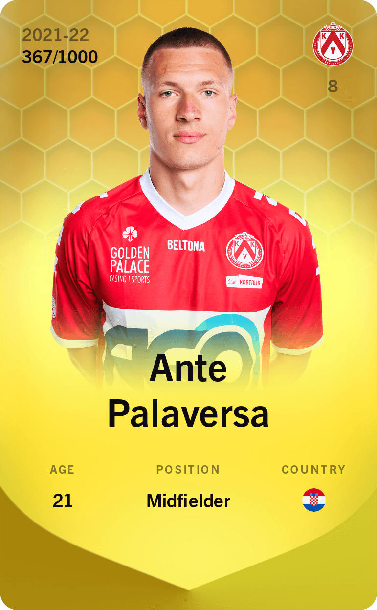 Ante Palaversa 2021-22 • Limited 367/1000