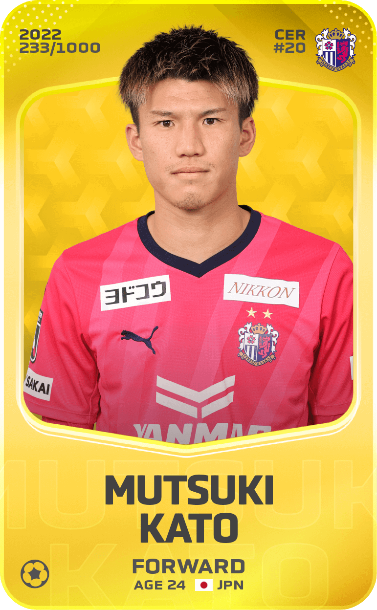 Mutsuki Kato 2022-23 • Limited 233/1000
