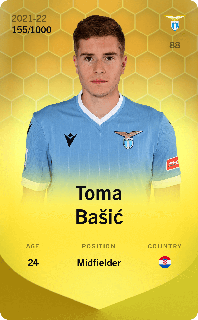 Toma Bašić 2021-22 • Limited 155/1000