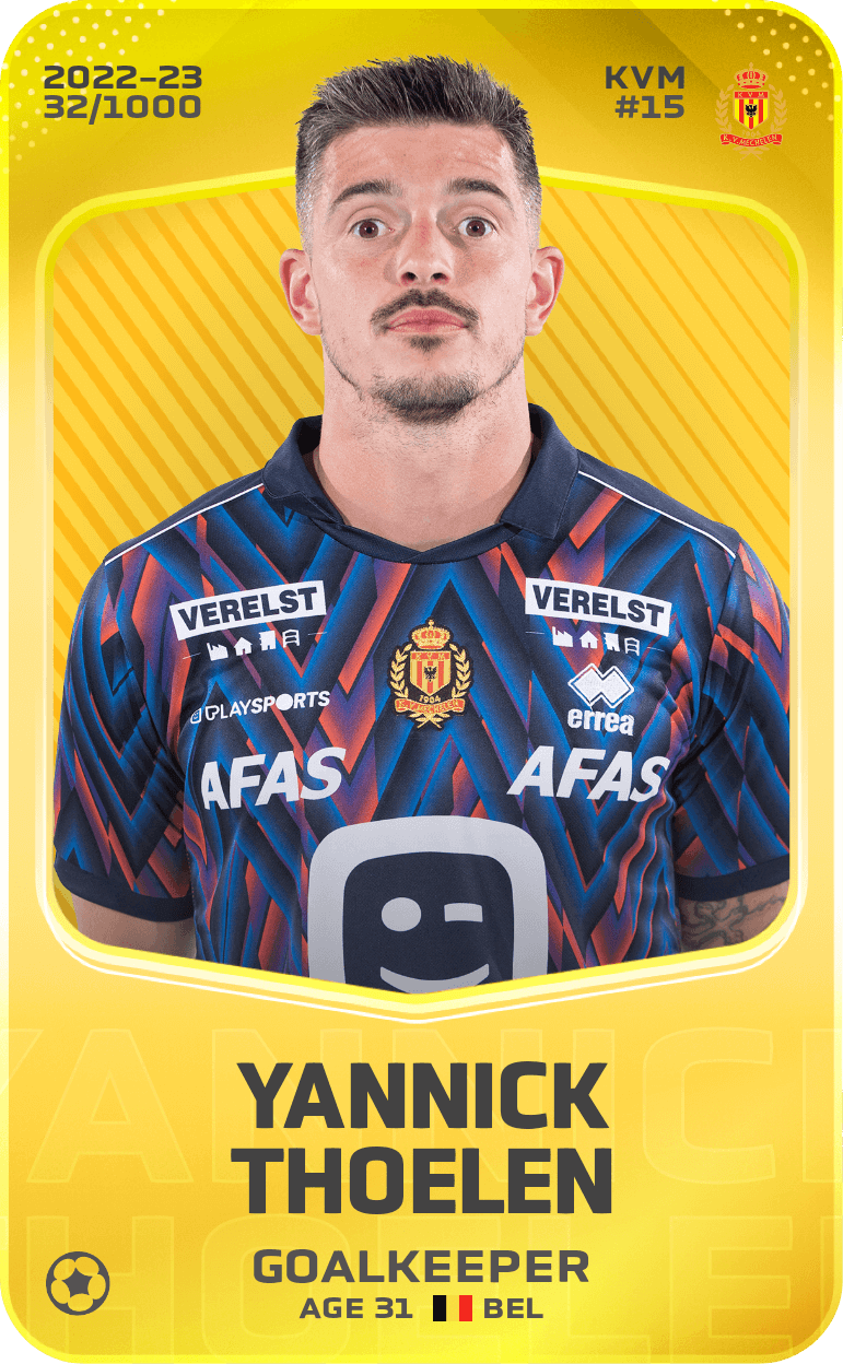 Yannick Thoelen 2022-23 • Limited 32/1000