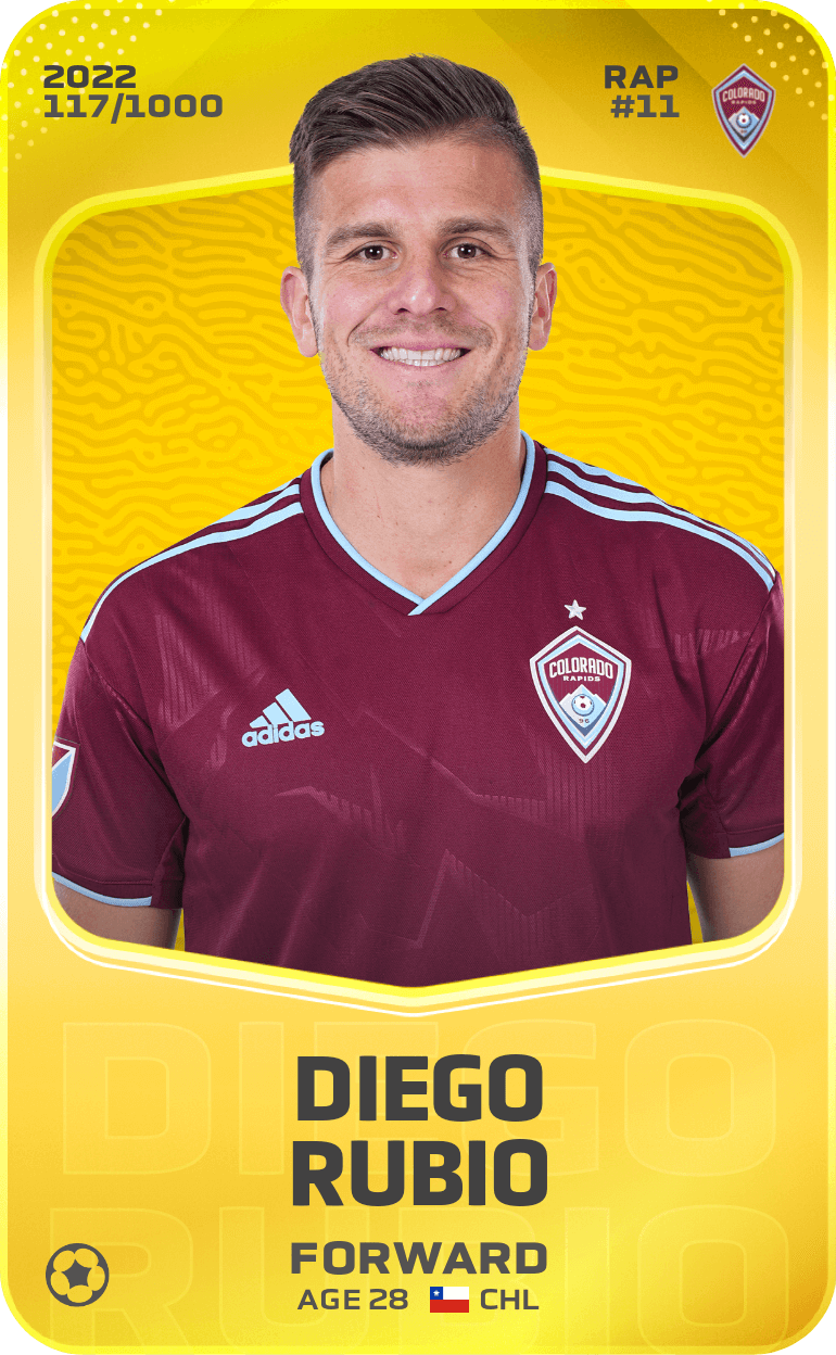 Diego Rubio 2022-23 • Limited 117/1000