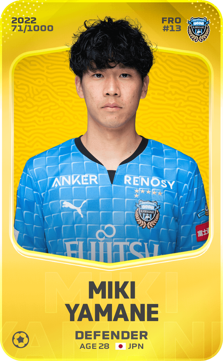 Miki Yamane 2022-23 • Limited 71/1000