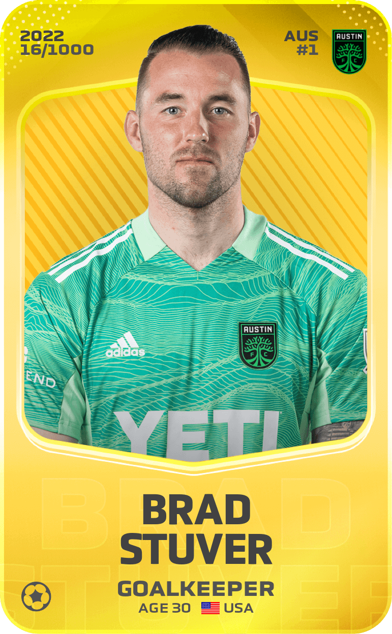 Brad Stuver 2022-23 • Limited 16/1000