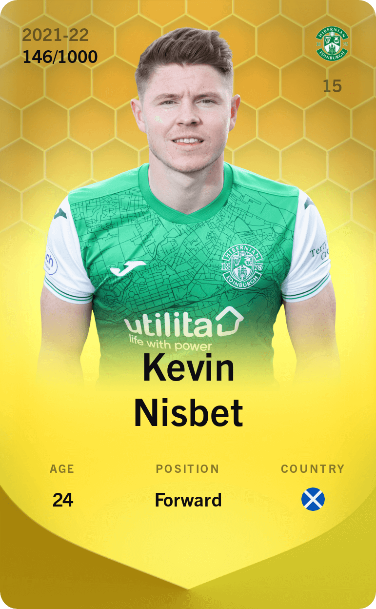 Kevin Nisbet 2021-22 • Limited 146/1000