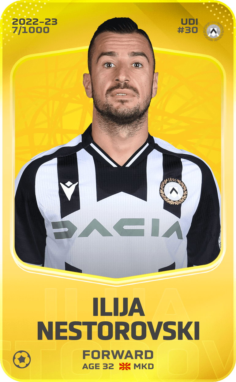 Ilija Nestorovski 2022-23 • Limited 7/1000