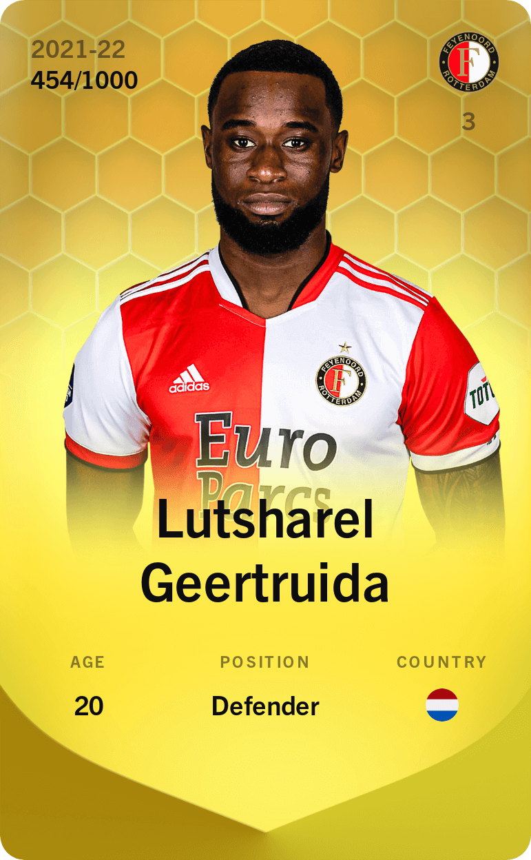 Lutsharel Geertruida 2021-22 • Limited 454/1000