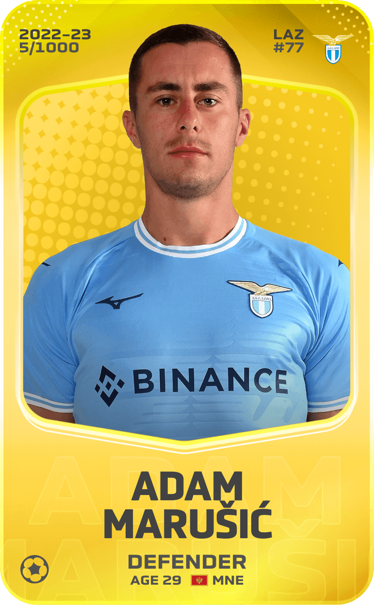 Adam Marušić 2022-23 • Limited 5/1000