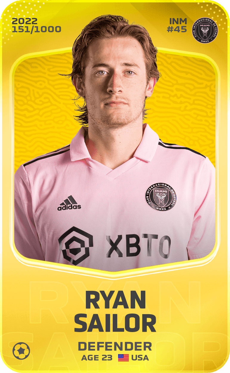 Ryan Sailor 2022-23 • Limited 151/1000