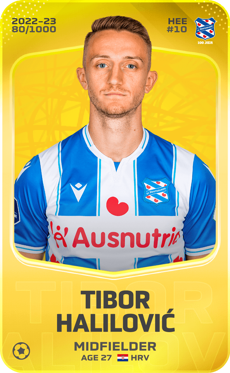 Tibor Halilović 2022-23 • Limited 80/1000