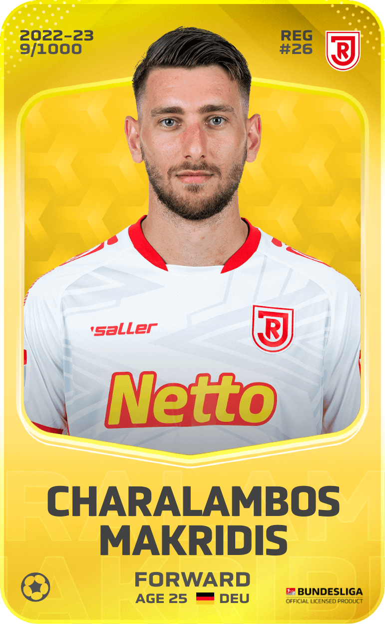 Charalambos Makridis 2022-23 • Limited 9/1000