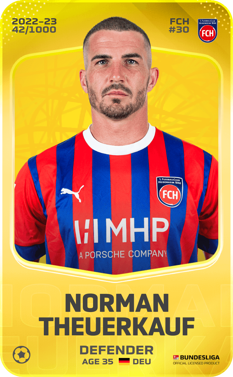Norman Theuerkauf 2022-23 • Limited 42/1000