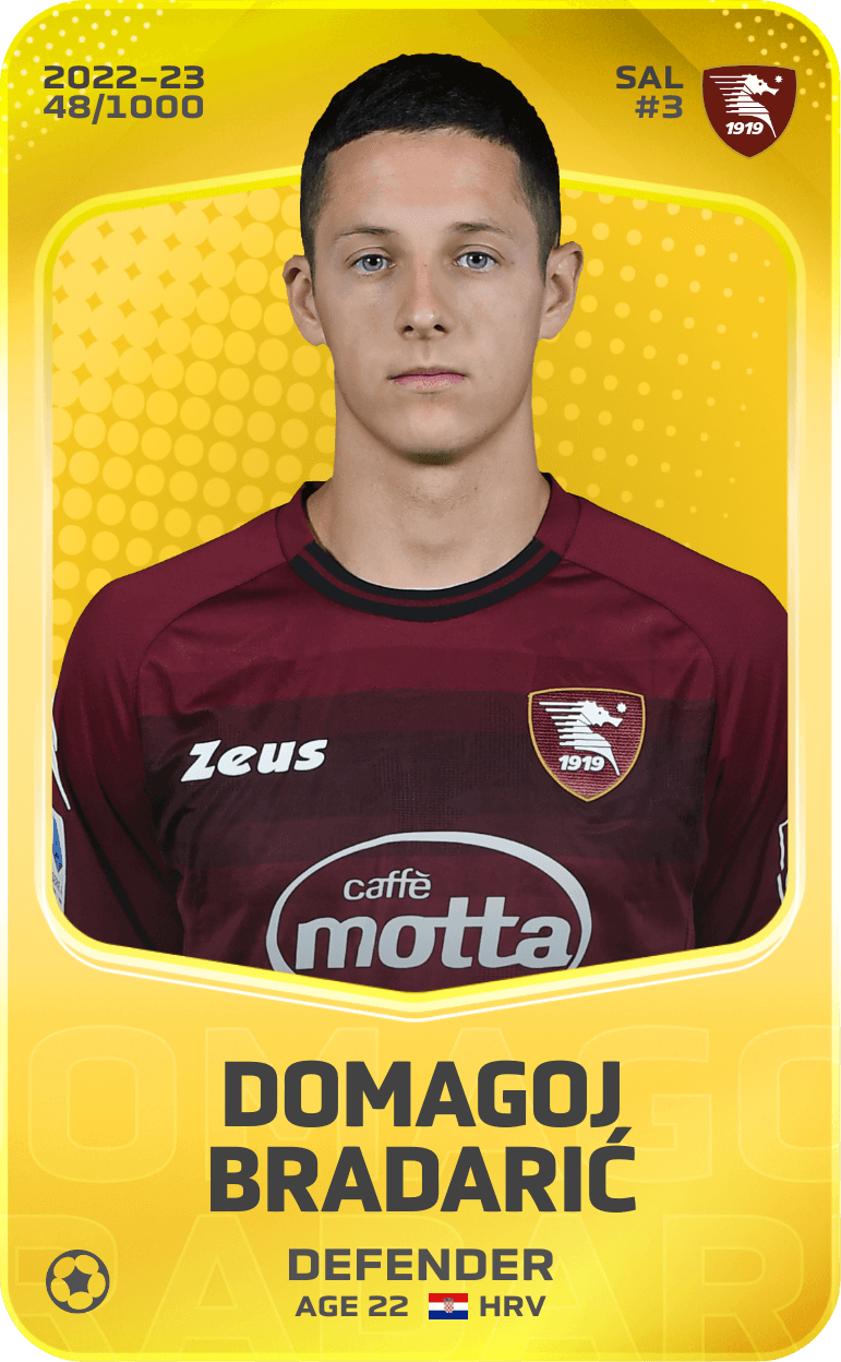 Domagoj Bradarić 2022-23 • Limited 48/1000