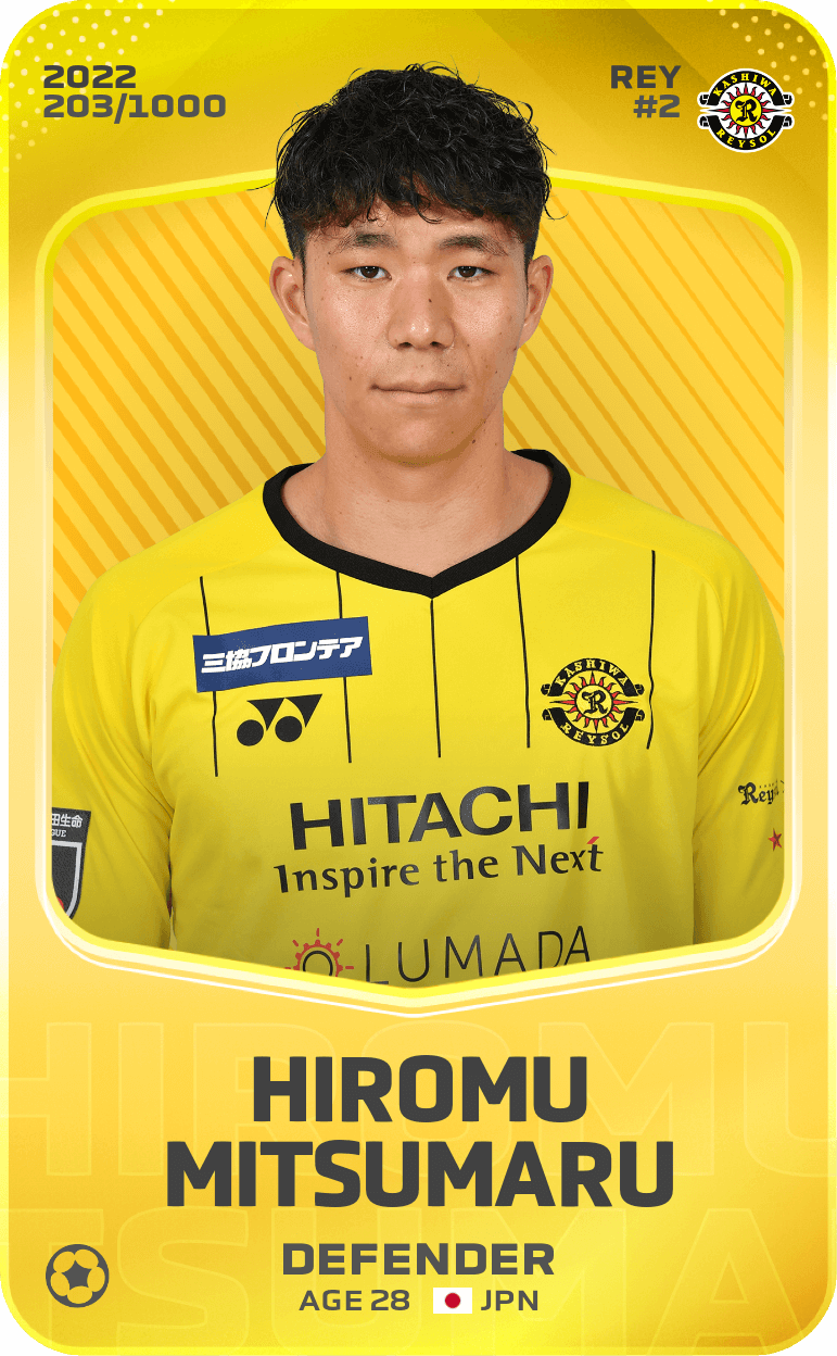 Hiromu Mitsumaru 2022-23 • Limited 203/1000