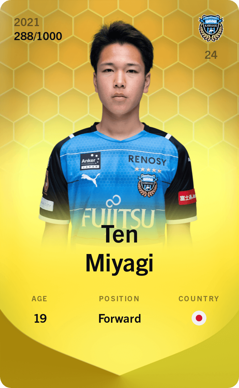 Ten Miyagi 2021-22 • Limited 288/1000