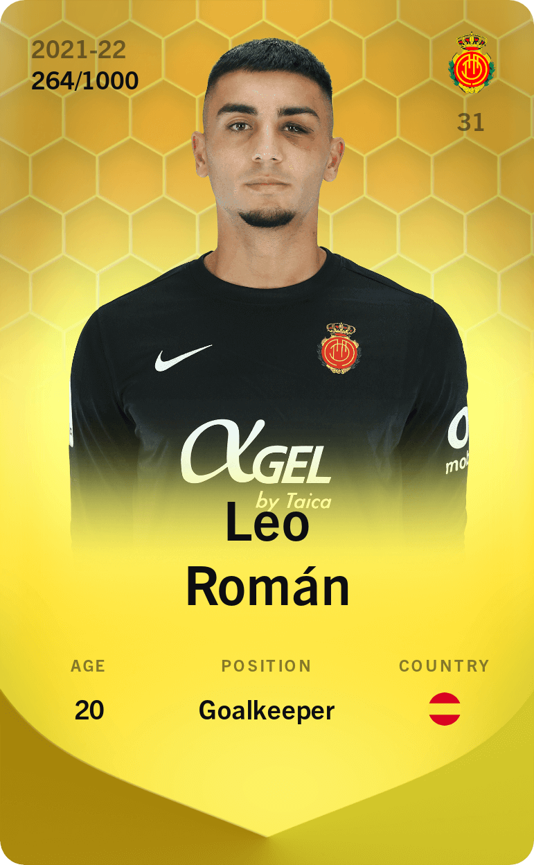 Leo Román 2021-22 • Limited 264/1000