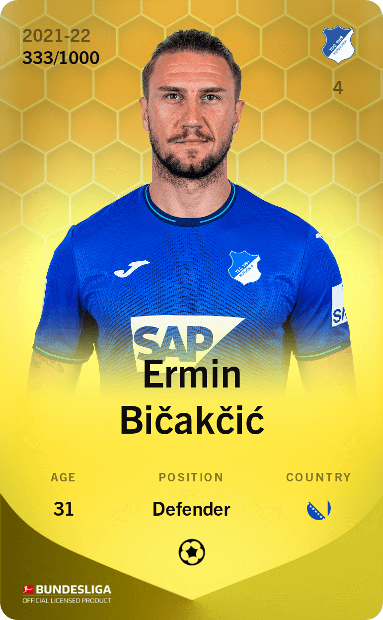 Ermin Bičakčić 2021-22 • Limited 333/1000