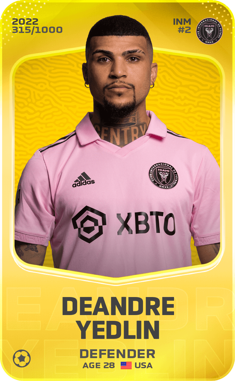 DeAndre Yedlin 2022-23 • Limited 315/1000
