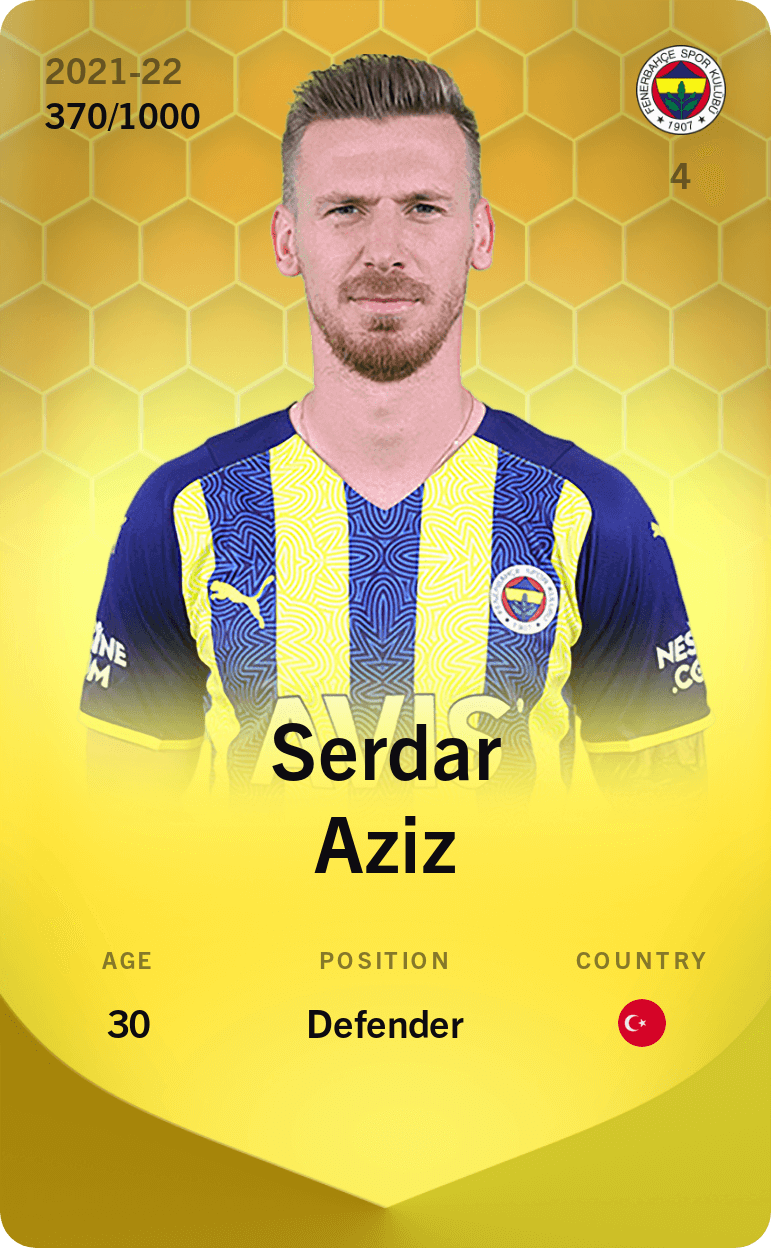 Serdar Aziz 2021-22 • Limited 370/1000
