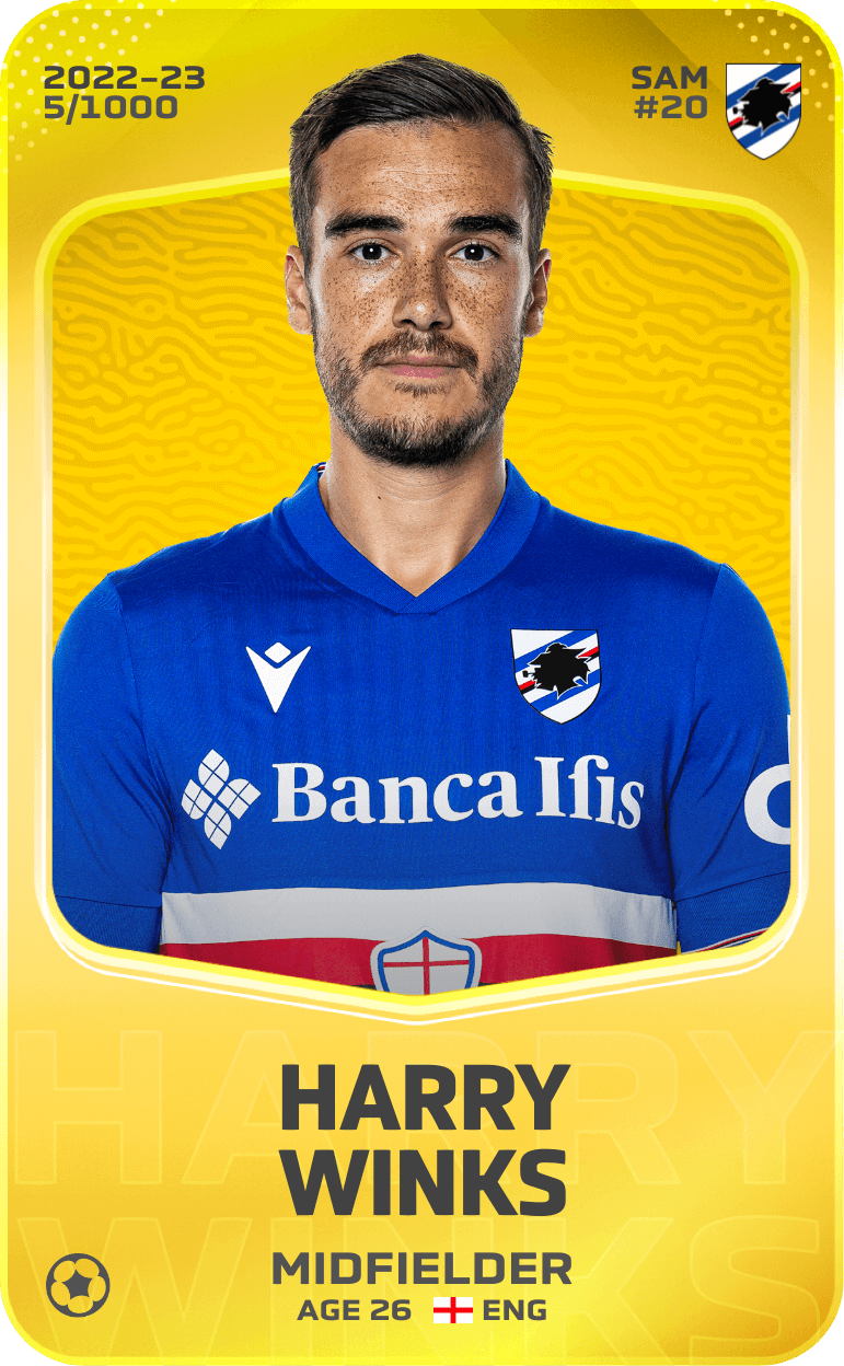Harry Winks 2022-23 • Limited 5/1000