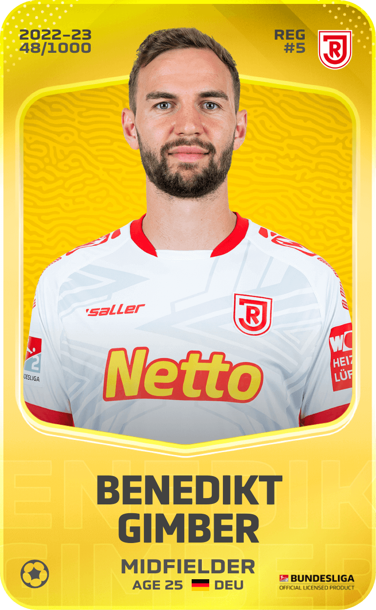 Benedikt Gimber 2022-23 • Limited 48/1000