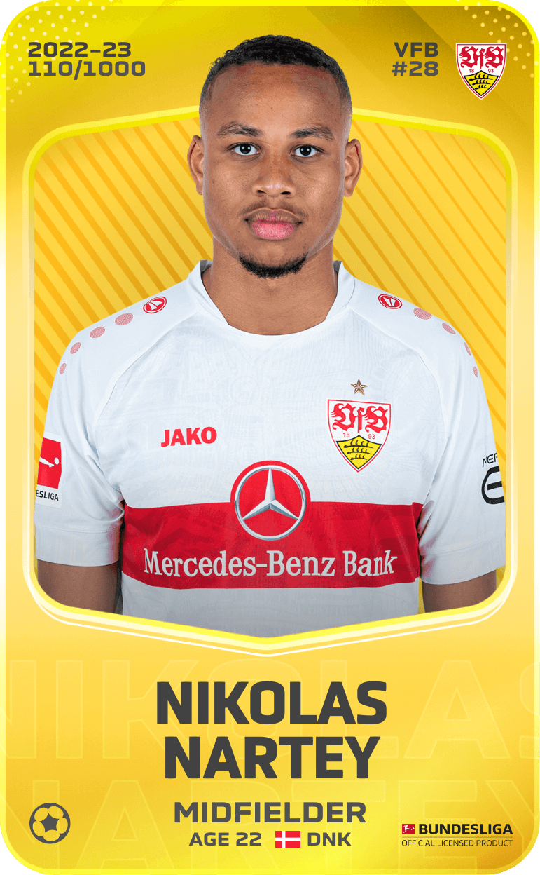 Nikolas Nartey 2022-23 • Limited 110/1000