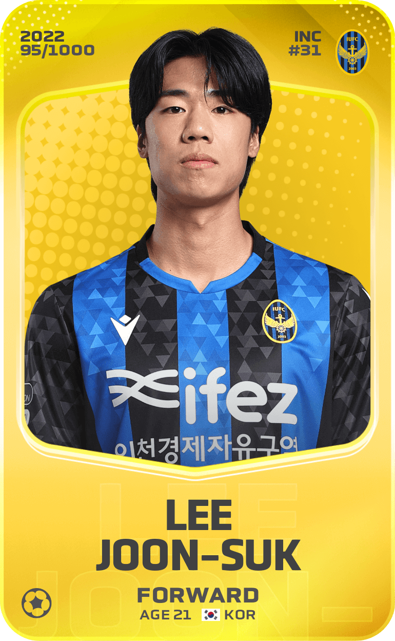 Lee Joon-Suk 2022-23 • Limited 95/1000