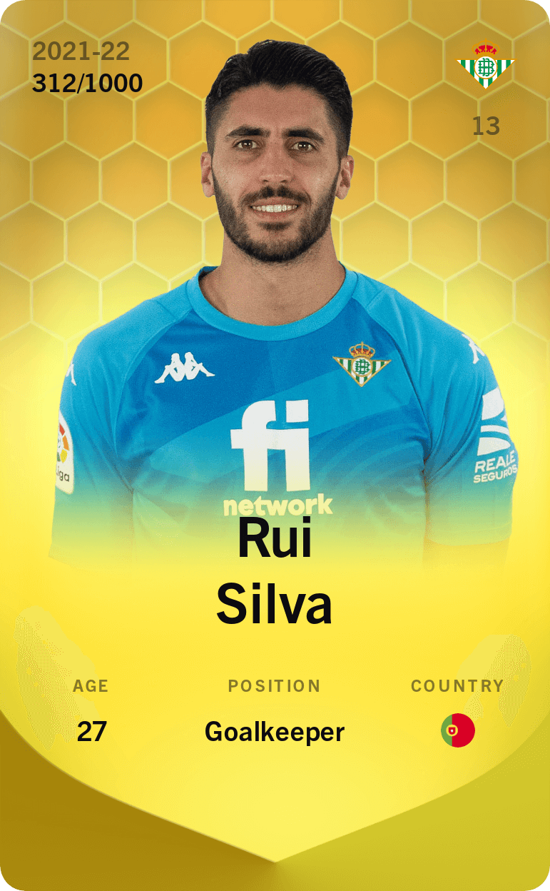 Rui Silva 2021-22 • Limited 312/1000
