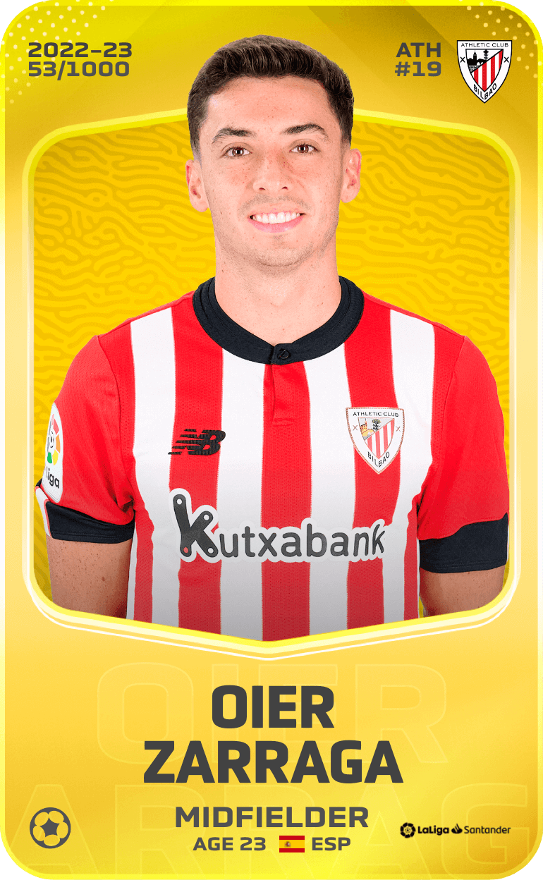 Oier Zarraga 2022-23 • Limited 53/1000