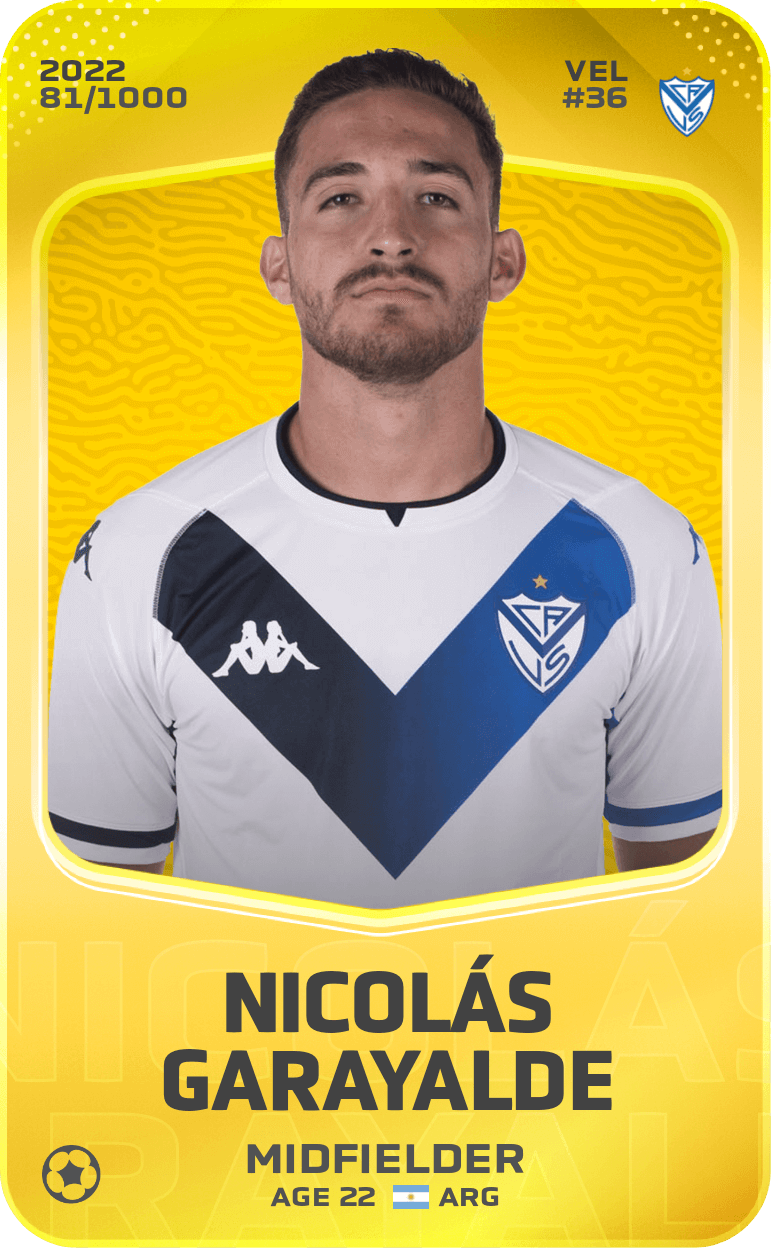 Nicolás Garayalde 2022-23 • Limited 81/1000