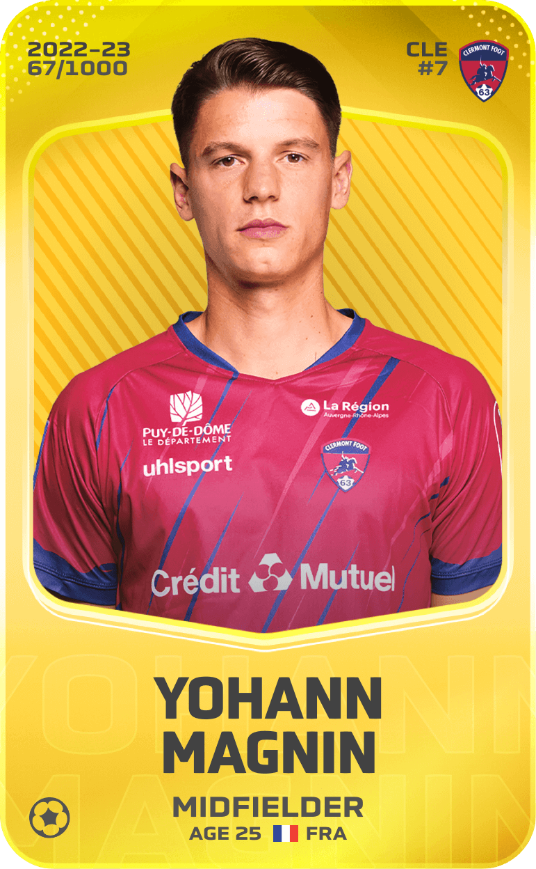 Yohann Magnin 2022-23 • Limited 67/1000