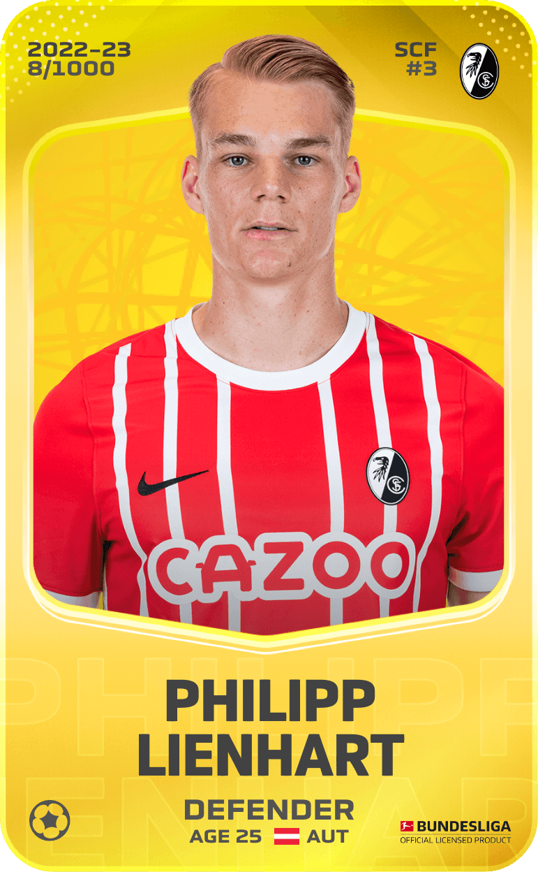 Philipp Lienhart 2022-23 • Limited 8/1000
