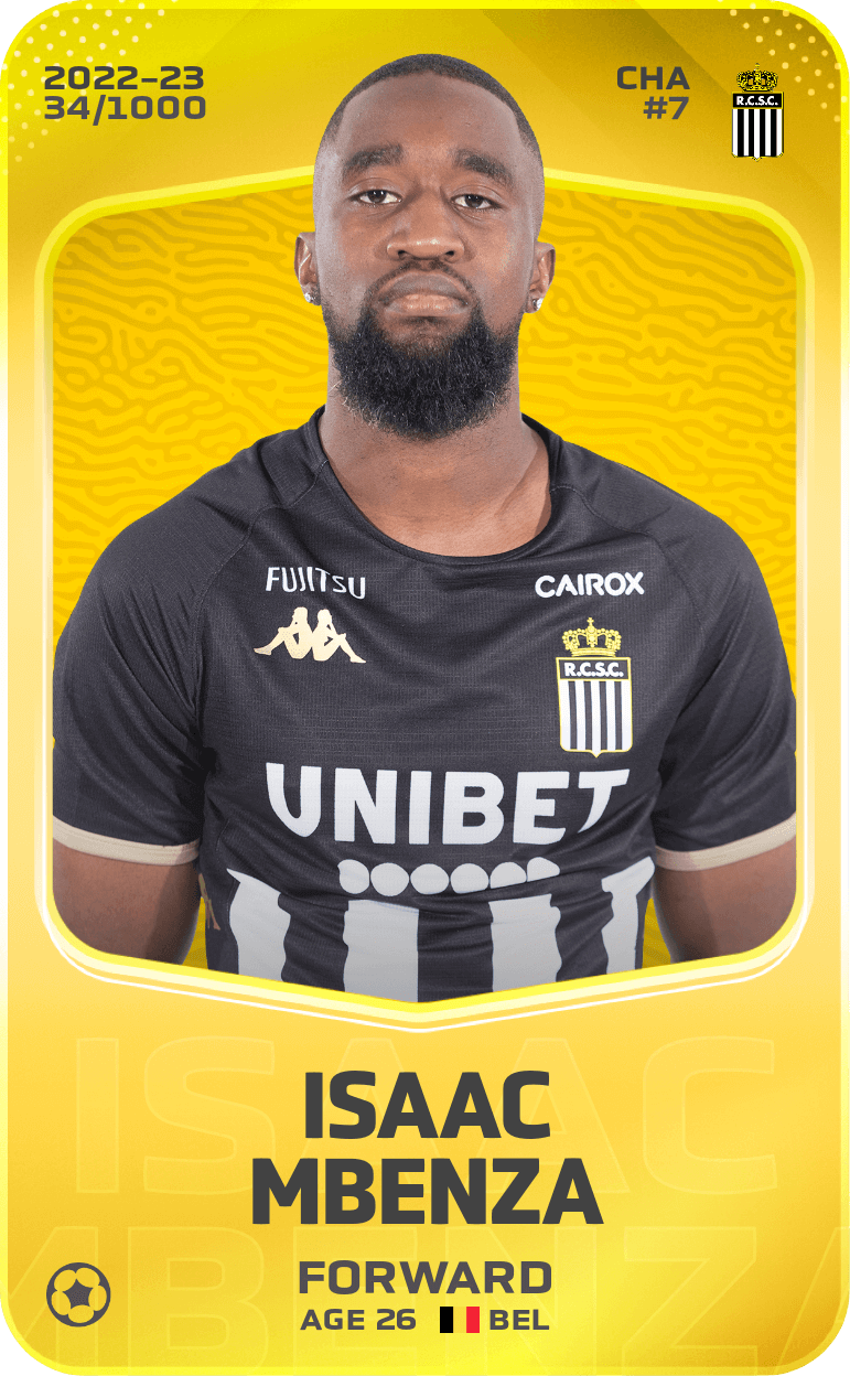 Isaac Mbenza 2022-23 • Limited 34/1000