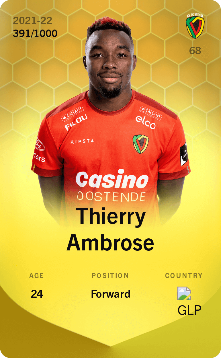 Thierry Ambrose 2021-22 • Limited 391/1000
