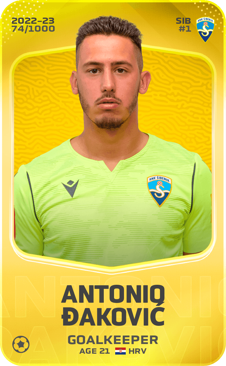 Antonio Đaković 2022-23 • Limited 74/1000