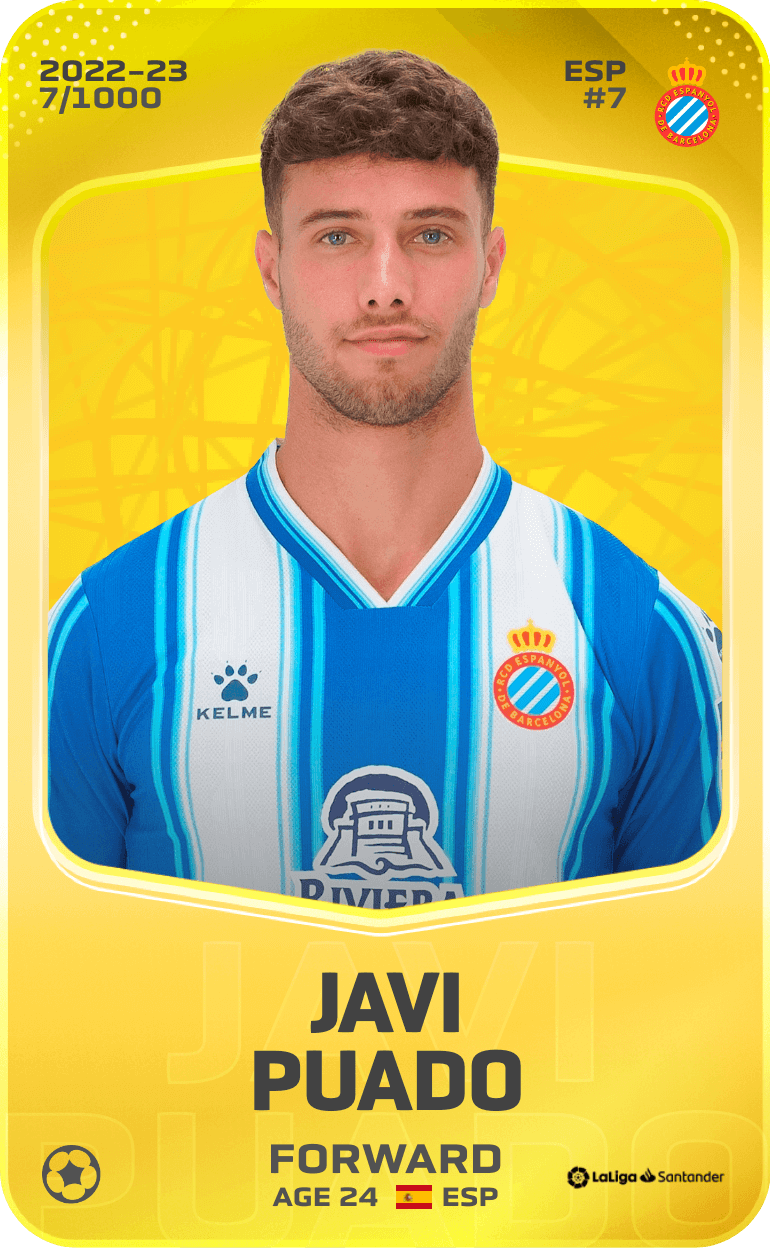 Javi Puado 2022-23 • Limited 7/1000