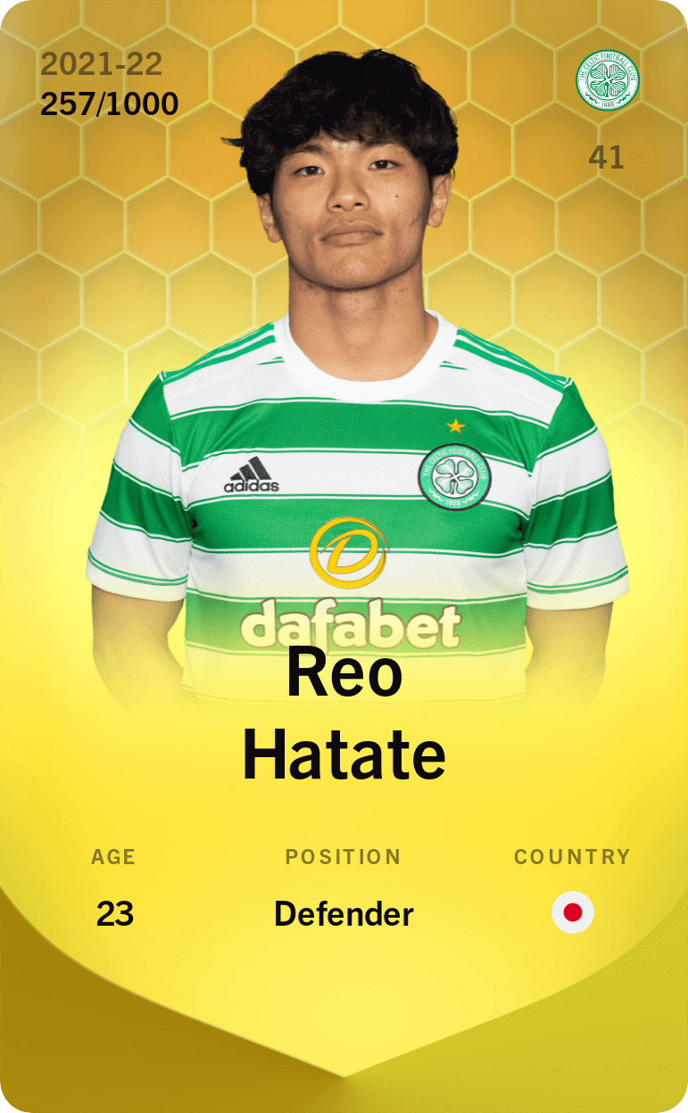 Reo Hatate 2021-22 • Limited 257/1000