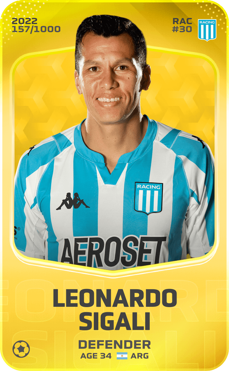 Leonardo Sigali 2022-23 • Limited 157/1000