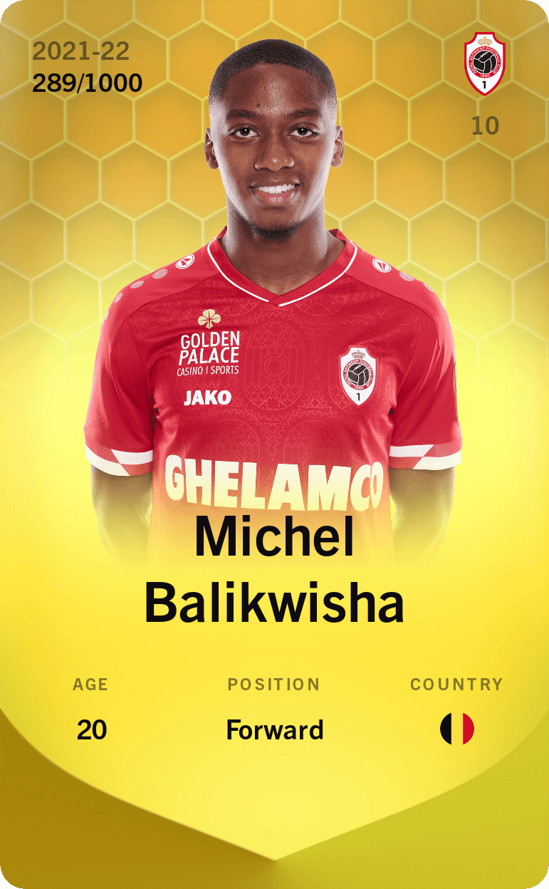 Michel Balikwisha 2021-22 • Limited 289/1000
