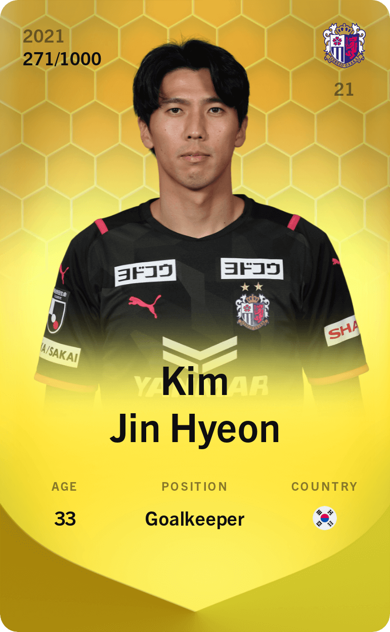 Kim Jin Hyeon 2021-22 • Limited 271/1000