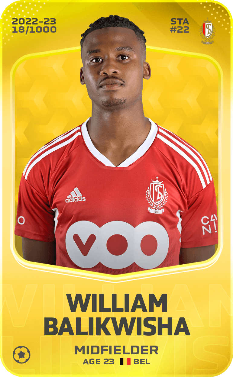 William Balikwisha 2022-23 • Limited 18/1000