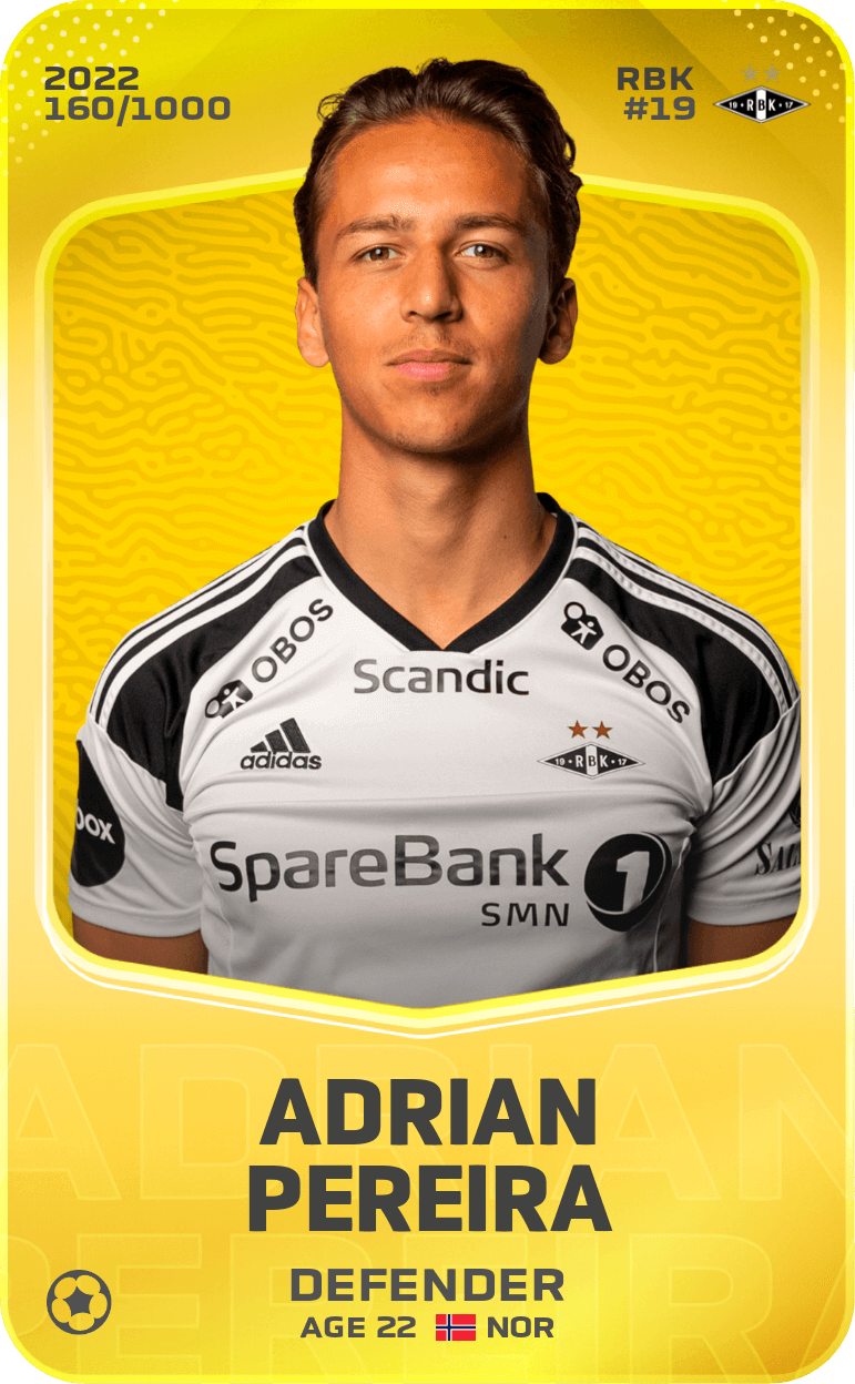 Adrian Pereira 2022-23 • Limited 160/1000