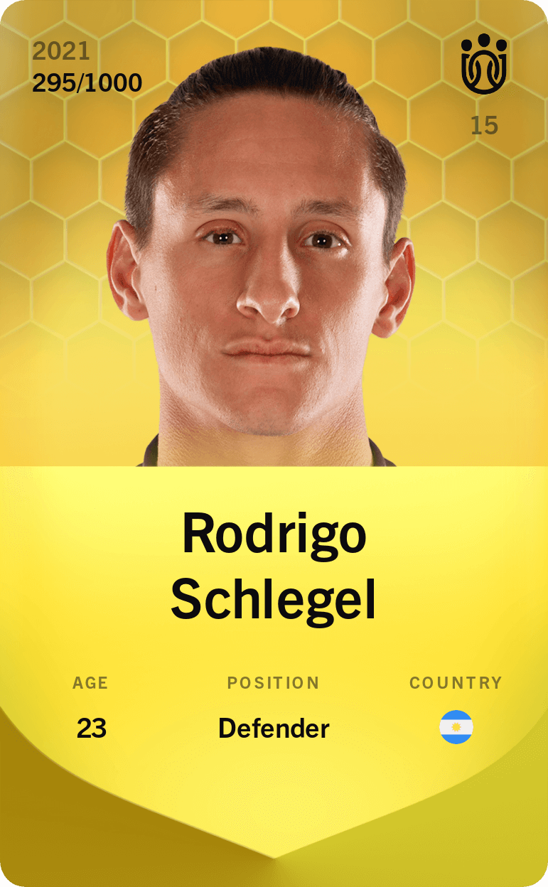 Rodrigo Schlegel 2021-22 • Limited 295/1000