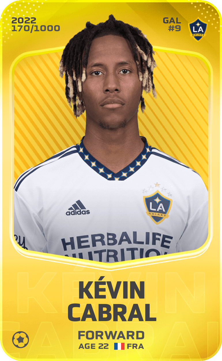 Kévin Cabral 2022-23 • Limited 170/1000